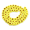 Handmade Millefiori Glass Bead Strands LAMP-N029-017A-07-2