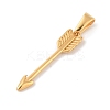 304 Stainless Steel Pendants STAS-S141-02G-3
