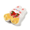 Christmas Theme Opaque Resin Cabochons RESI-F053-B05-2