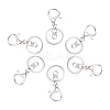 Iron Alloy Lobster Claw Clasp Keychain LS-KEYC-D016-S-6