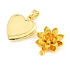 Brass DIY Pendant & Beads Jewerly Making Findings Kits KK-XCP0001-78-2