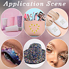 1 Box Half Round Resin & ABS Imitation Pearl Cabochons DIY-CP0012-96A-4
