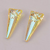 K9 Glass Rhinestone Pendants GLAA-K034-J07-A-1