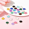26Pcs 13 Colors Alloy Enamel Charms ENAM-FS0001-88-7