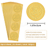 Self Adhesive Gold Foil Embossed Stickers DIY-WH0211-275-2