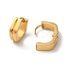 Ion Plating(IP) 304 Stainless Steel Hoop Earrings EJEW-P255-06G-2