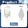 500Pcs Teardrop Glass Cabochons DIY-OC0011-79-2
