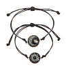 Sun and Stars Moon Alloy Link Bracelets Set WH-WGFF603-01-1
