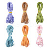 60 Yards 6 Colors Flat Faux Suede Cord LW-TA0001-02-2