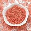 Transparent Inside Colours Glass Seed Beads SEED-H003-04G-2