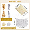 40Sets 2 Colors Hot Stamping Pillow Cardboard Paper Printed Candy Boxes CON-BBC0001-13A-2