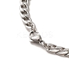 201 Stainless Steel Enamel Pendant Necklaces NJEW-P293-02P-4