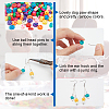 Handmade Polymer Clay Beads Strands CLAY-AR0001-02-5