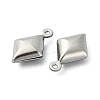 Non-Tarnish 304 Stainless Steel Pendants STAS-L024-015P-2