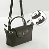Leather Bag Handles & Undamaged Bag Triangle Buckle Connector FIND-WH0191-13B-4