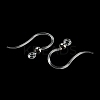 Resin Earring Hooks X1-FIND-H046-03-3