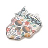 Halloween Theme Printed Acrylic Pendants OACR-Q056-01B-2