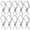 50Pcs 304 Stainless Steel Leverback Earring Findings with Pendant Bails STAS-BBC0001-52P-1