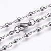 Non-Tarnish 304 Stainless Steel Chain Necklaces LS-STAS-P164-12P-2