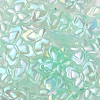 UV Plating Rainbow Iridescent Imitation Jelly Acrylic Beads OACR-K003-012A-3