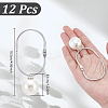 304 Stainless Steel Shower Curtain Rings for Bathroom HJEW-NB00301-2