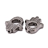 Tibetan Style Alloy Bead Frames LS-X-TIBEB-A123963-B-LF-2