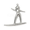 304 Stainless Steel Pendants STAS-OY001-02P-1