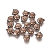 Tibetan Style Alloy Kitten Beads TIBEP-GC178-R-NR-2