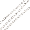 Non-Tarnish 304 Stainless Steel Link Chains STAS-D084-37P-3