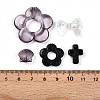 Transparent & Opaque Acrylic Beads TACR-T028-26A-4