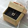 304 Stainless Steel Crystal Rhinestone Pendant Cable Chain Necklaces for Women LS-NJEW-C062-01B-G-3