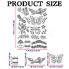BBQ Daily Theme Stainless Steel Metal Stencils DIY-WH0289-054-2