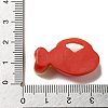 Valentine's Day Theme Opaque Resin Decoden Cabochons LS-RESI-G092-01B-3