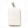 Non-Tarnish 304 Stainless Steel Religion Pendants STAS-E184-23P-2