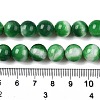 Dyed Natural White Jade Beads Strands G-T138-10mm-210-19-5