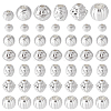 60Pcs 6 Styles Alloy Spacer Beads FIND-PH0020-69-1