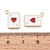 Rack Plating Alloy Pendants FIND-ZX001-01G-01-3