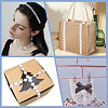 24 Yards 8 Styles Milk Fiber Lace Trim Ribbon OCOR-CY0001-09A-4