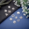 12Pcs 12 Style 304 Stainless Steel Charms STAS-SZ0001-48-5