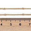 Ion Plating(IP) 304 Stainless Steel Satellite Chain Necklace for Men Women NJEW-M200-05G-4