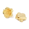 Brass Bead Caps KK-V015-01G-01-2