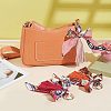3Pcs 3 Colors PU Imitation Leather Tassel Keychain KEYC-CA0001-30-5