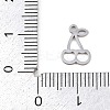 Hollow 304 Stainless Steel Charms LS-STAS-Z183-06P-3