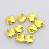 Tibetan Style Alloy Heart Charms TIBEP-LFH260Y-G-FF-1