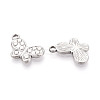 304 Stainless Steel Butterfly Pendants STAS-T069-33P-2