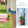 1Pc PU Leather Alloy Keychains KEYC-TA0001-46C-6