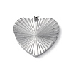 Non-Tarnish 304 Stainless Steel Pendants STAS-D025-01P-02-1