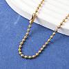 304 Stainless Steel Ball Chain Necklace LS-MAK-R012-02G-1