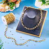 DIY Aluminium Paperclip Chains Bracelets/Necklaces Making Kit DIY-TA0012-91G-7