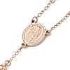 304 Stainless Steel Rosary Bead Necklaces NJEW-F240-02RG-3